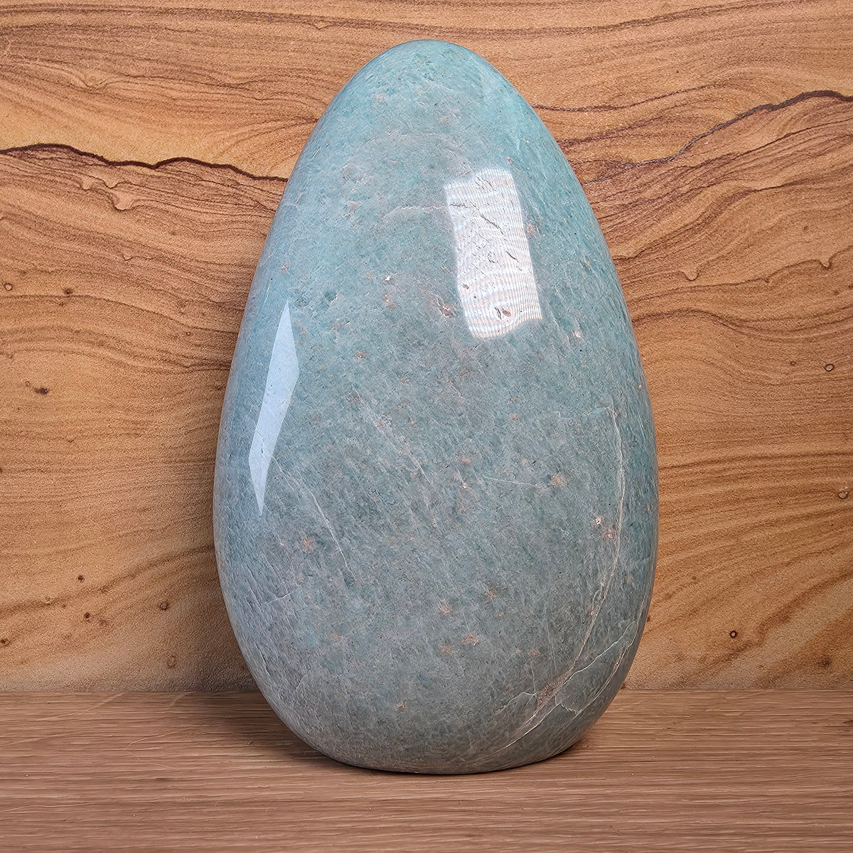 Amazonite Free-form | Silver Flash