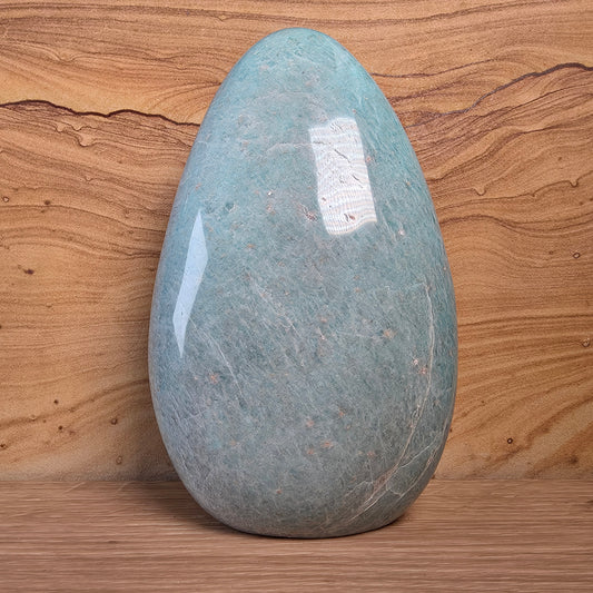 Amazonite Free-form | Silver Flash