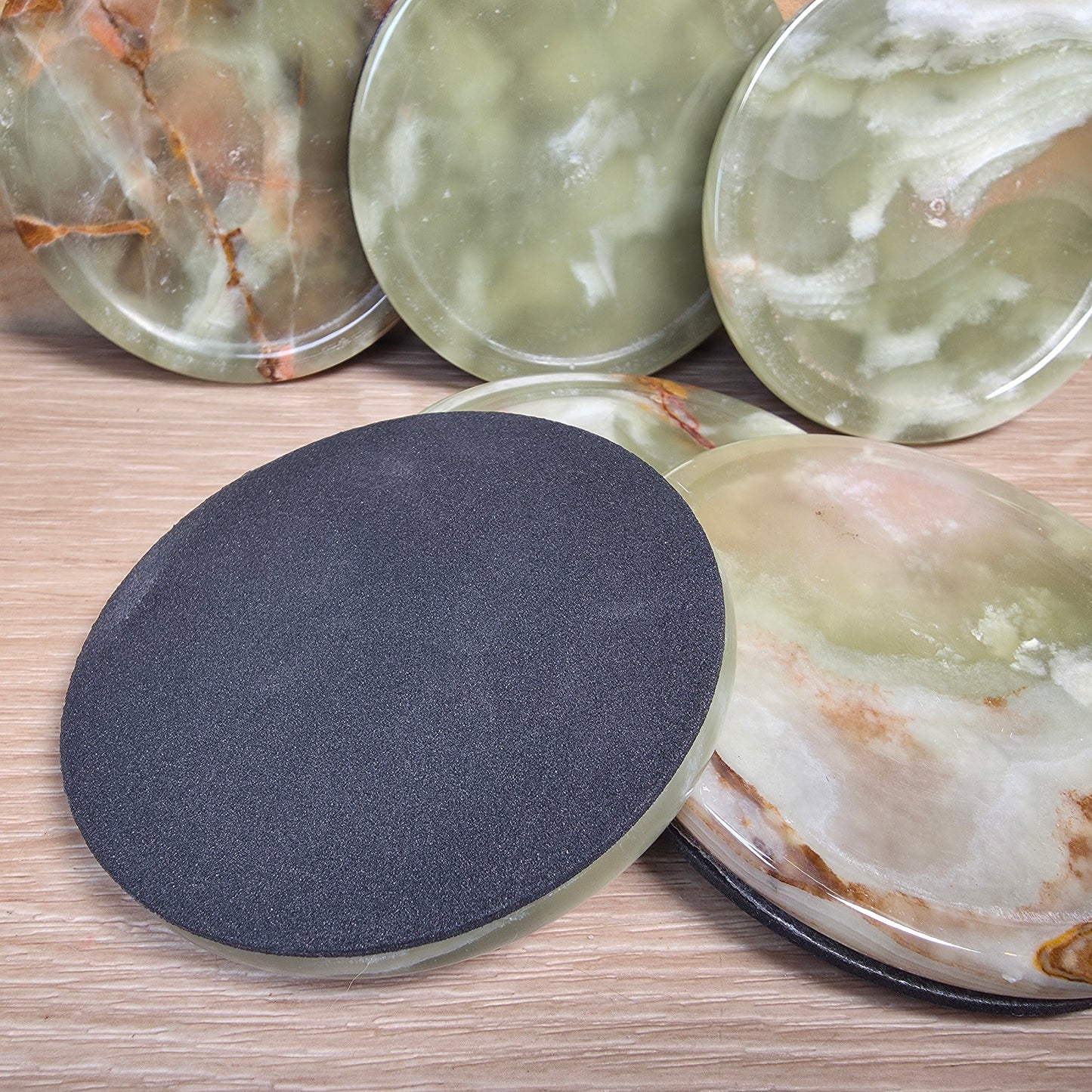 Coaster Sets | Banded Calcite