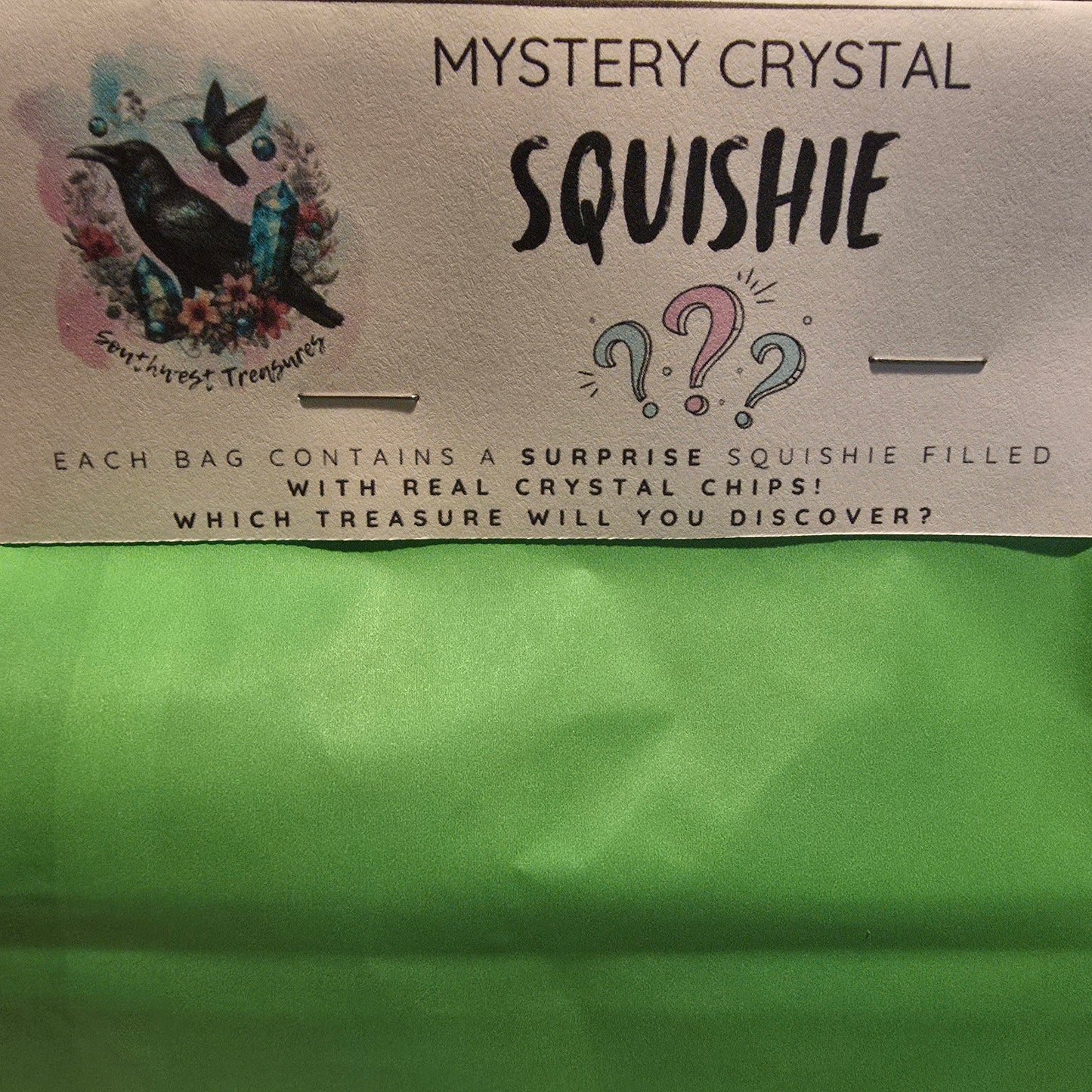 Mystery Crystal Squishies | Real Crystal Chips