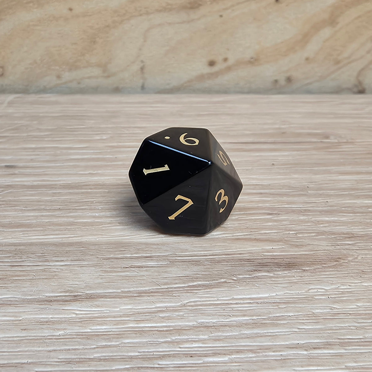 Obsidian Dungeons & Dragons Polyhedral Set