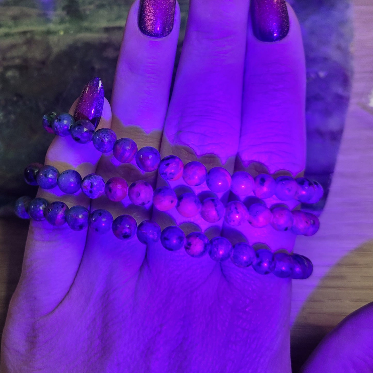 Ruby in Zoisite Bracelet - 6mm to 6.5mm