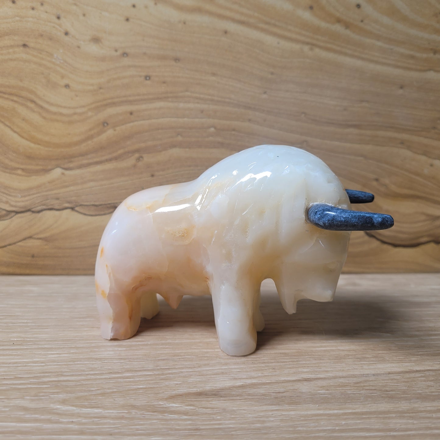 Calcite "Onyx" Buffalo