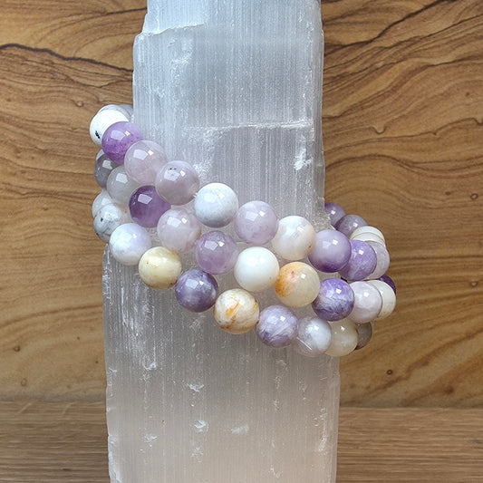 Mexican Purple Opal Bracelet - 8mm to 8.5mm