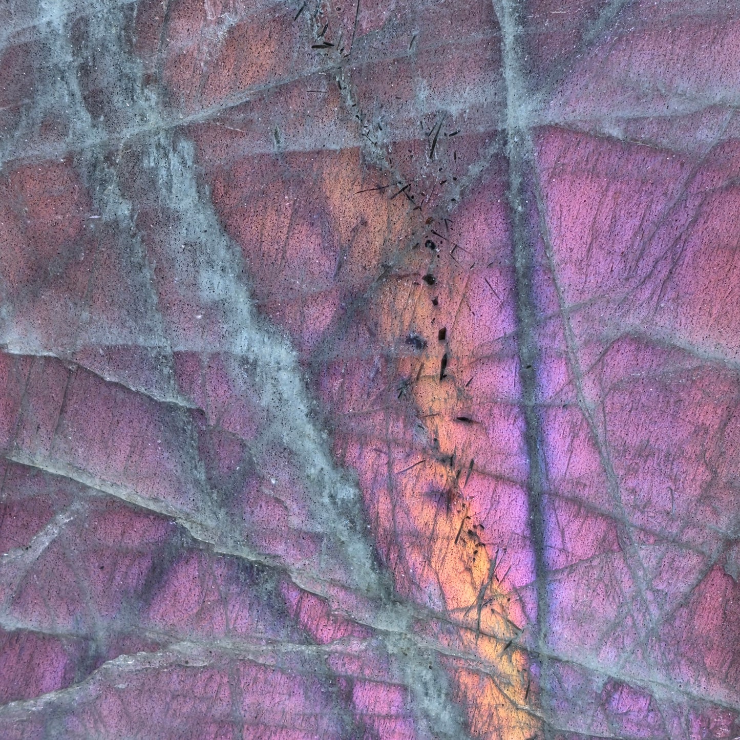 Labradorite Freeform | Purple Sunset Flash