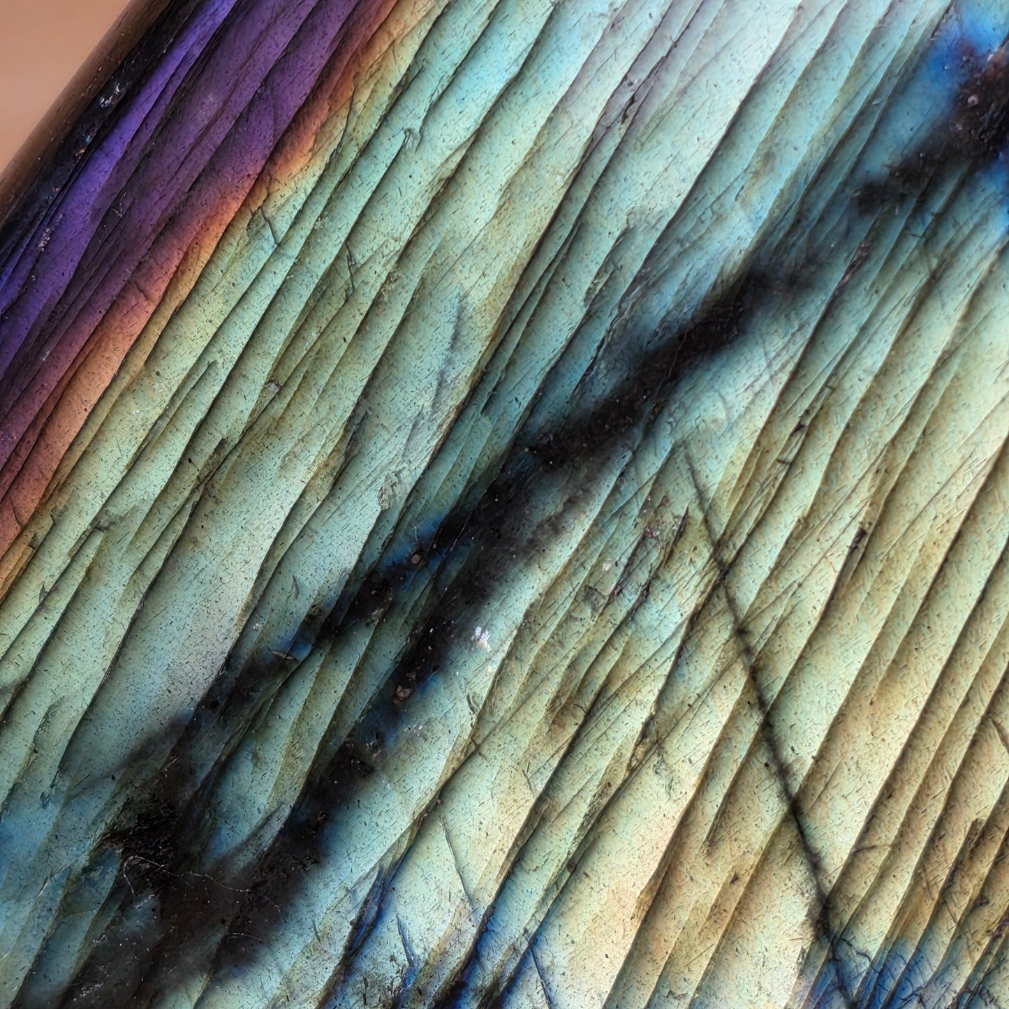 Labradorite Freeform | Galaxy Glow Flash
