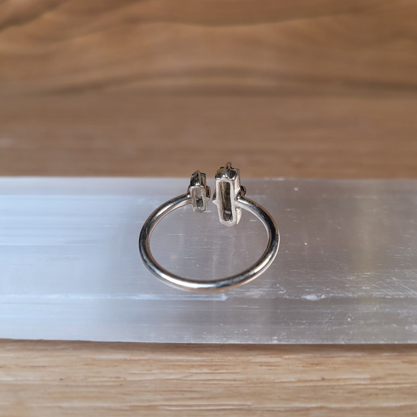 Labradorite Sterling Silver Ring - Size 6