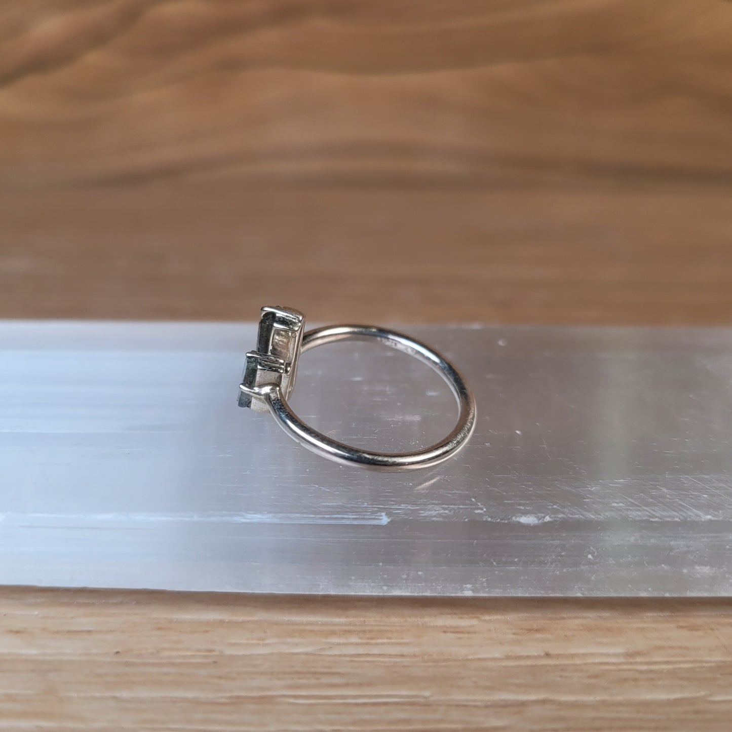 Labradorite Sterling Silver Ring - Size 6