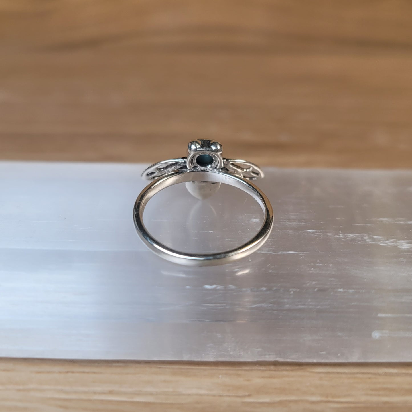 Larimar Sterling Silver Ring - Size 5