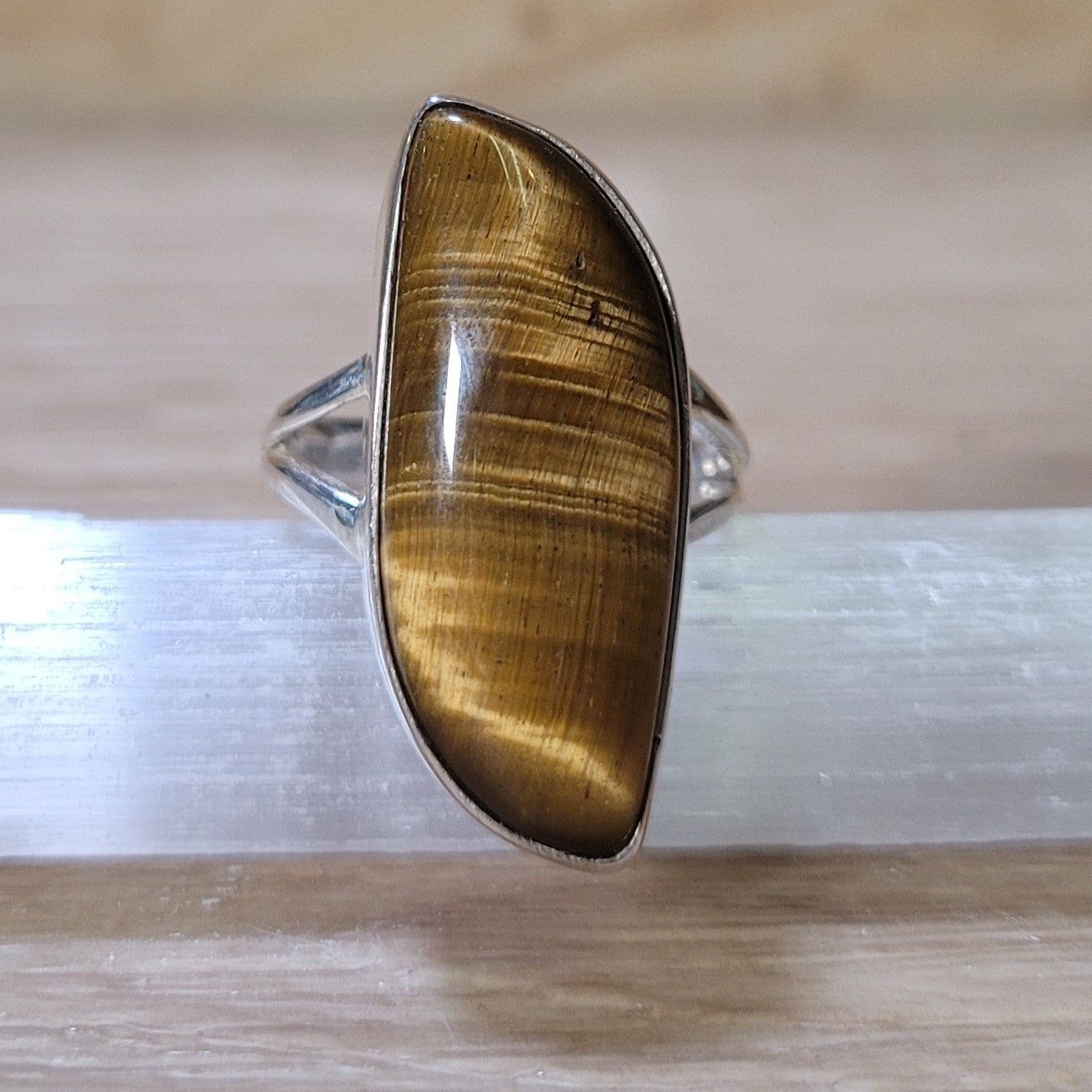 Tiger Eye - Size 8 Ring