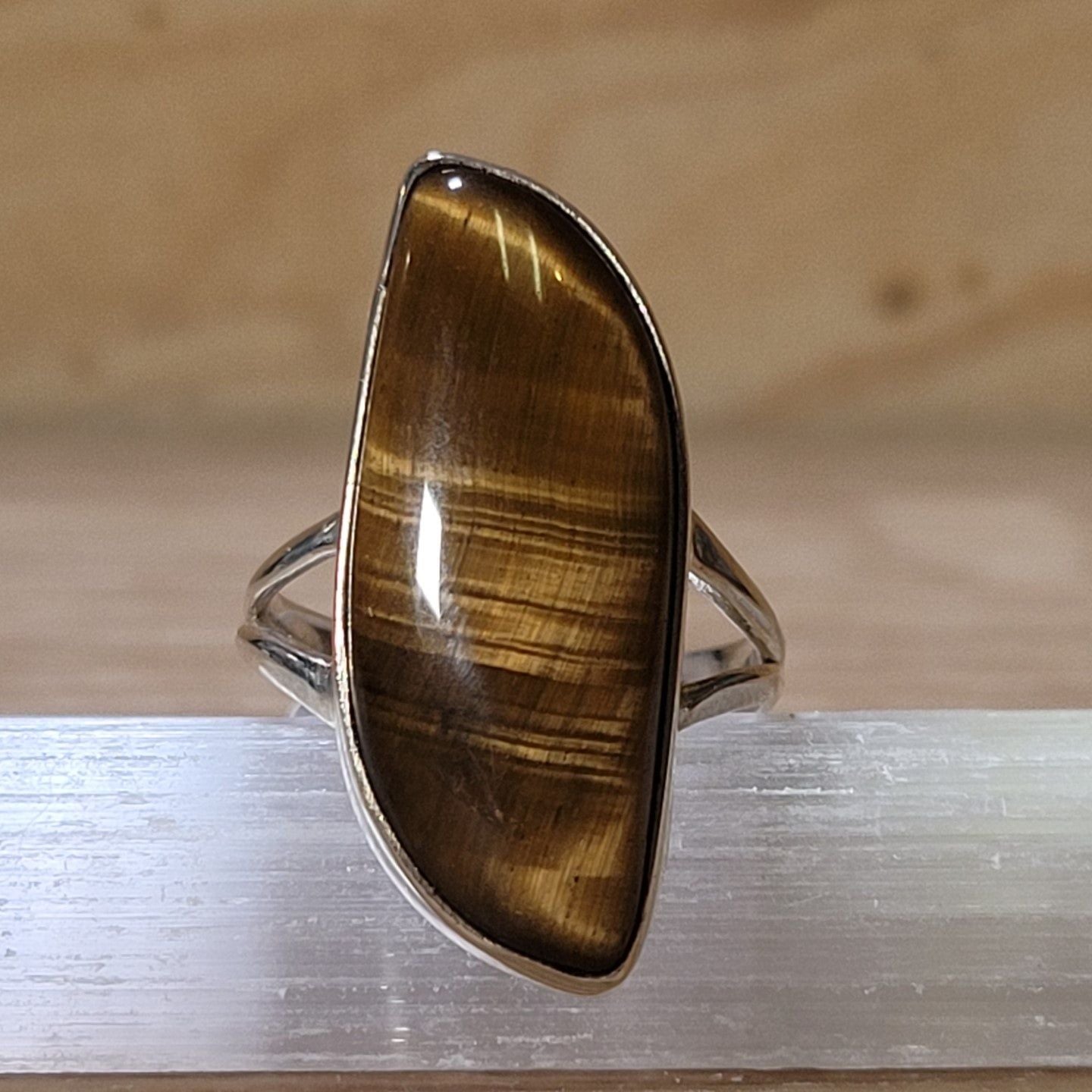 Tiger Eye - Size 8 Ring