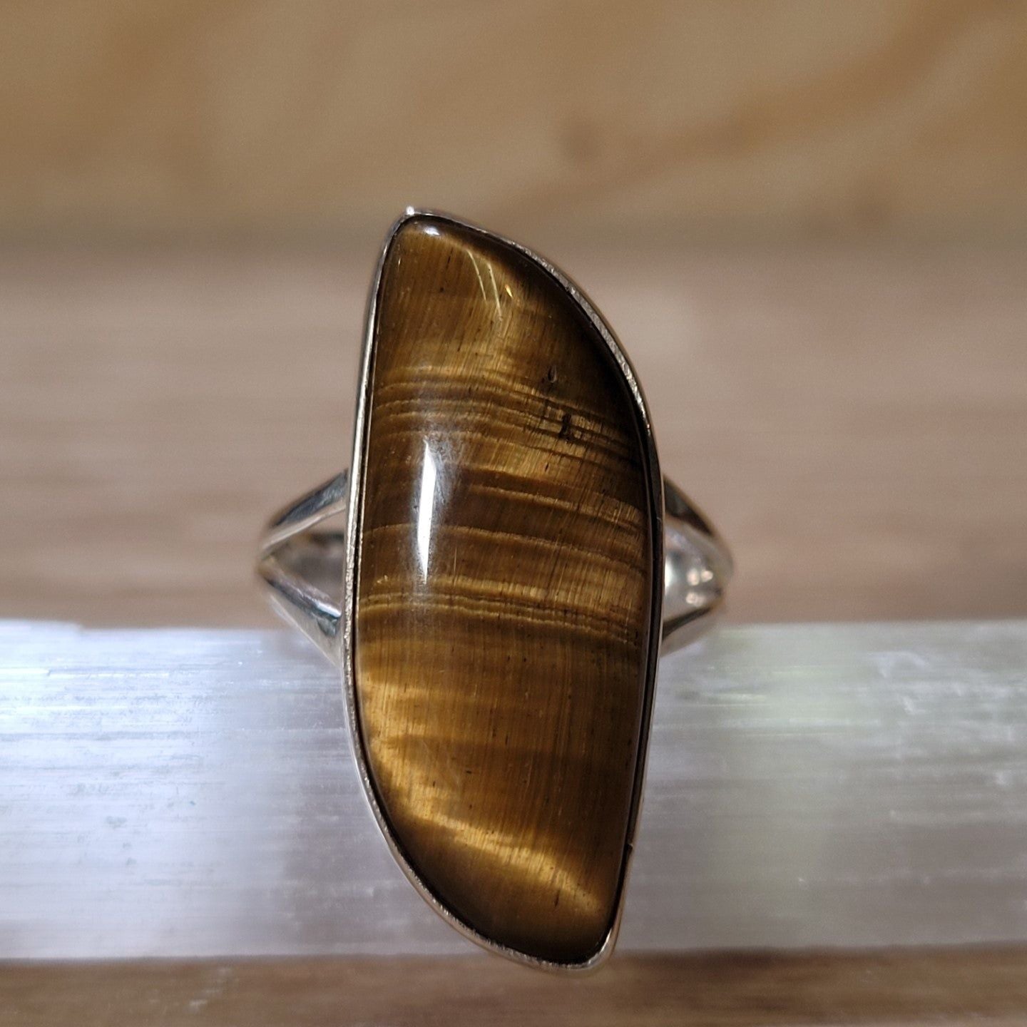 Tiger Eye - Size 8 Ring